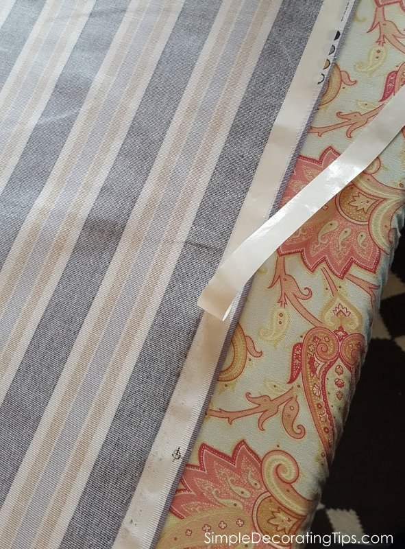 how i made custom curtains without a sewing machine
