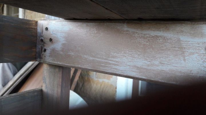 a couple of pallets and a shoe rack is born