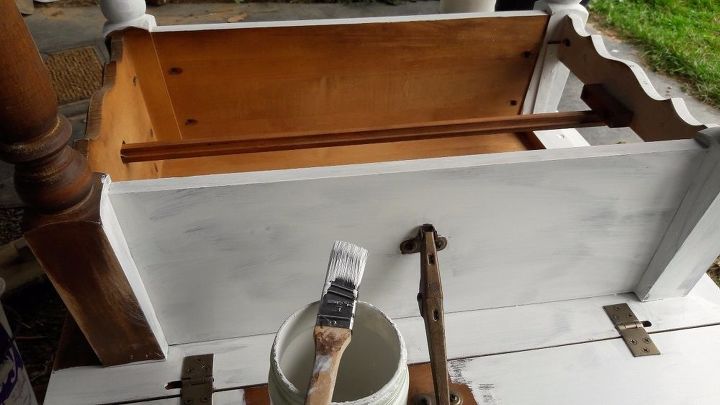 drop leaf table get s real makeover