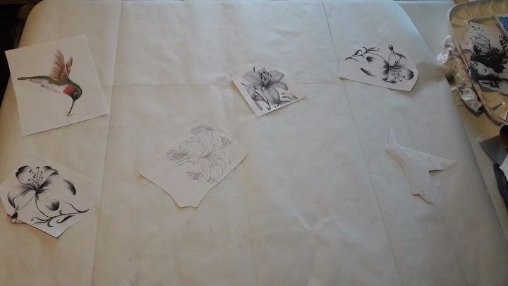 drop leaf table get s real makeover