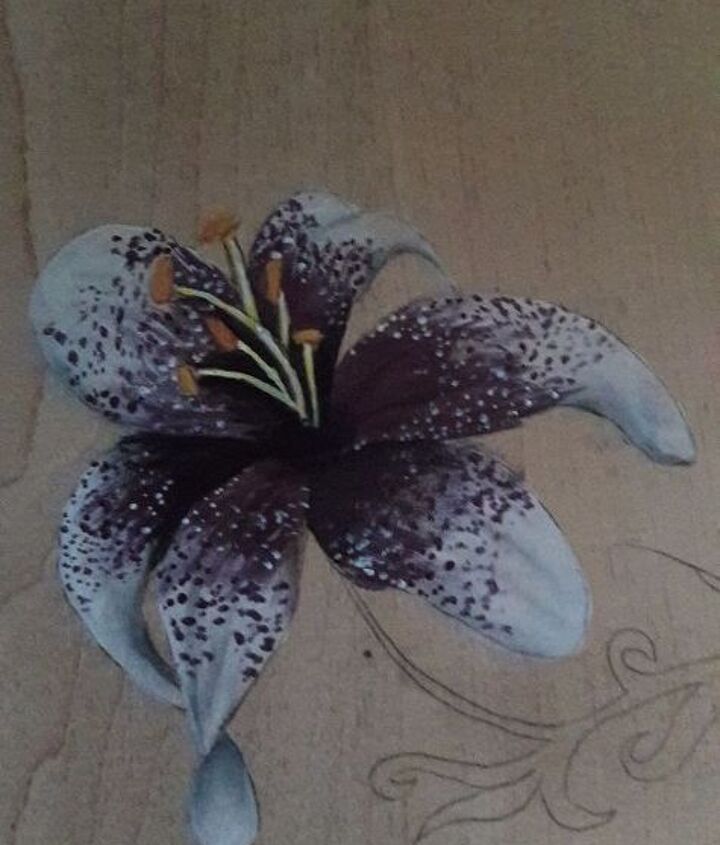 drop leaf table get s real makeover