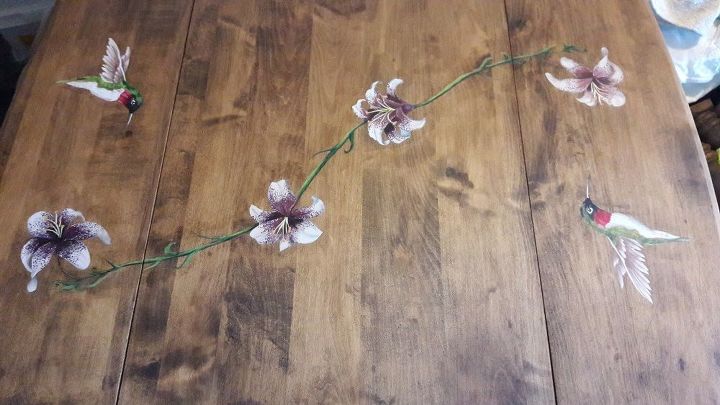 drop leaf table get s real makeover