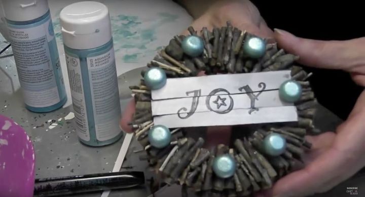 tutorial de adornos de corona de ramitas manualidades de navidad craft klatch