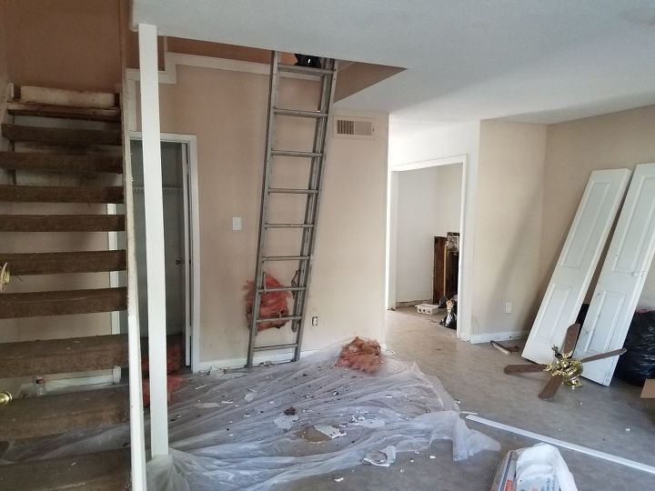 q i recently purchased a townhouse and the stairs are horrible