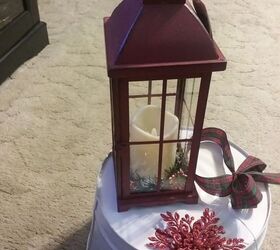 christmas lantern display, The supplies minus the shoe box