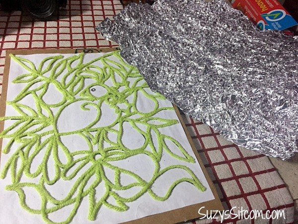 alüminyum folyo ile kabartma nasıl