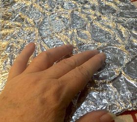 how to emboss with aluminum foil