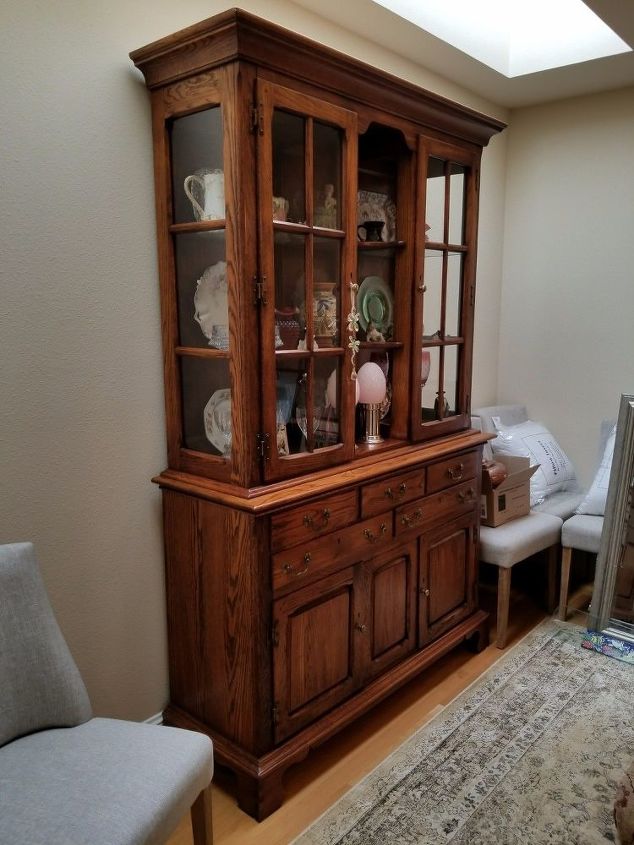 70 s brown hutch timeless update