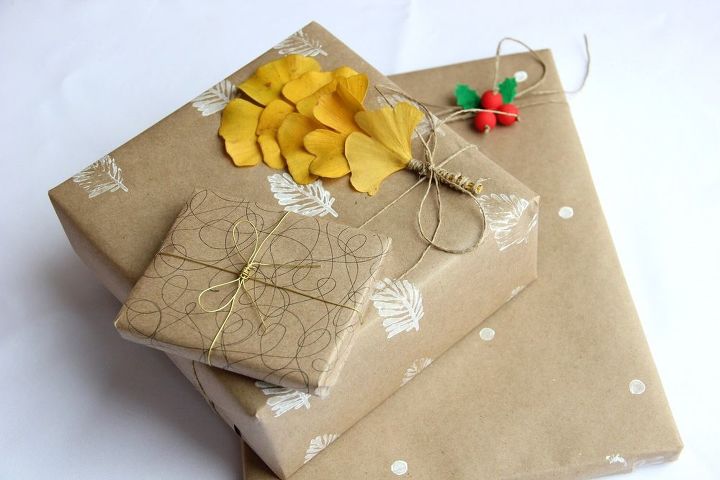 3 adorable wrapping paper diy ideas
