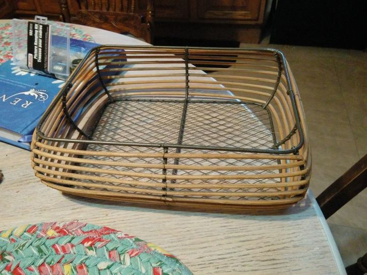 from decorative basket to useful organizing tool, Basket