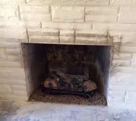 how can i remove latex paint from a stone fireplace