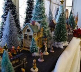 Landscaping Your Christmas Village for Cheap!