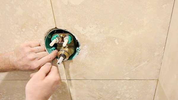 how to replace shower faucet diverters without soldering copper pipes