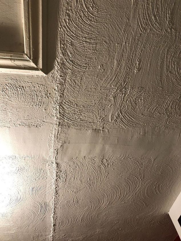 we need suggestions on how to disguise an unevenly textured ceiling