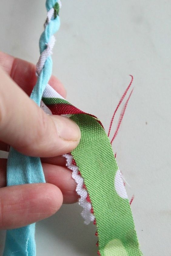 make your own fabric twine