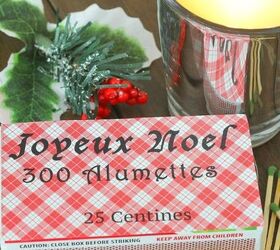 diy french christmas matches