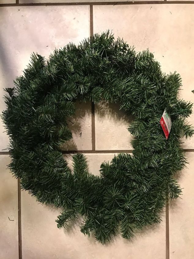 chandelier light fixture wreath, 24 pine wreath