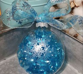 Glass Etching an Ornament and Glass Block