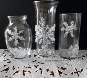 s make your home a winter wonderland with these stunning ideas, Decorative Snowflake Fillers