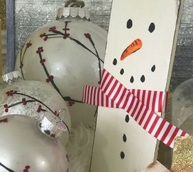 Super Simple Snowman Tree Decor - Make This With Friends!