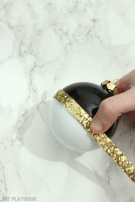 make these knockoff kate spade ornaments for your christmas tree