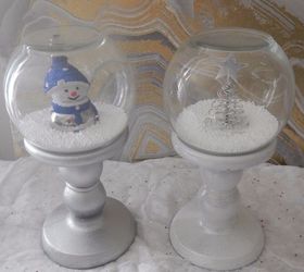 dollar store quick and easy snow globes