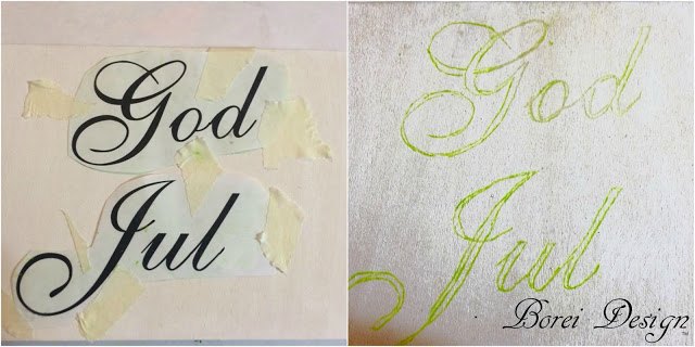 diy acrylic whitewashed hand painted signs or ornaments the easy way