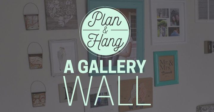 como planejar e pendurar uma parede de galeria