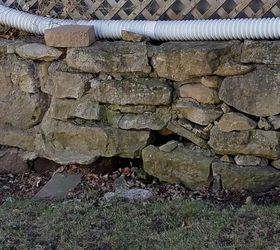 what is the best way to mortar an old stone retaining wall