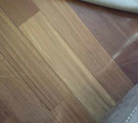 q what the best way to fix touch up scratches on hardwood floors