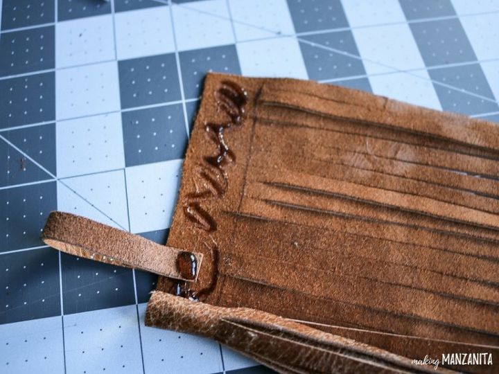 easy leather keychains
