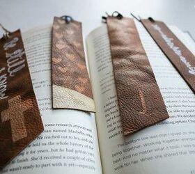 leather bookmarks
