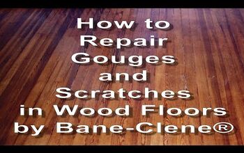 Deep Gouge On My Hardwood Floor, Fixing Gouges In Hardwood Floors