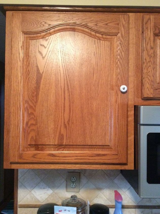 q what s the chance of painting my oak cabinets