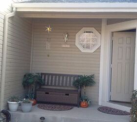 q i need suggestions to decorate front porch for christmas