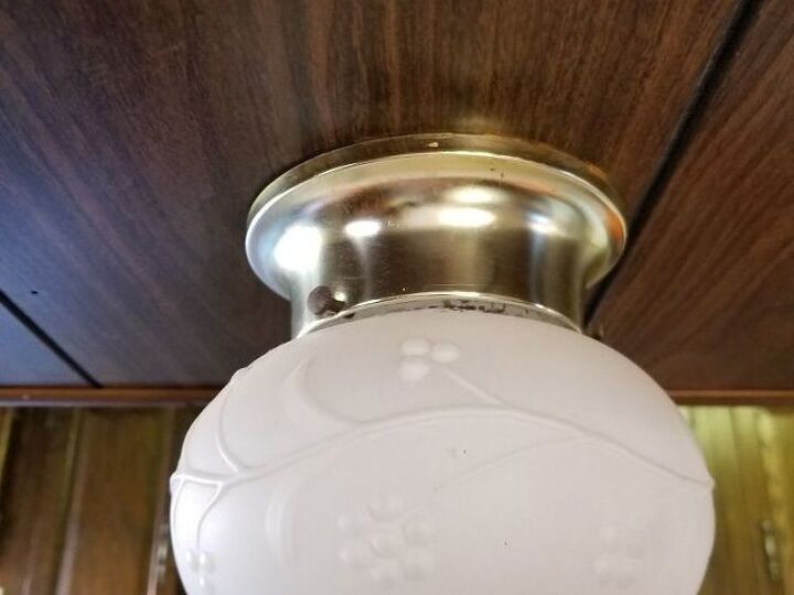 q hand painting etched glass lamp shade