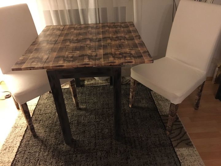 upscale ikea table and chairs