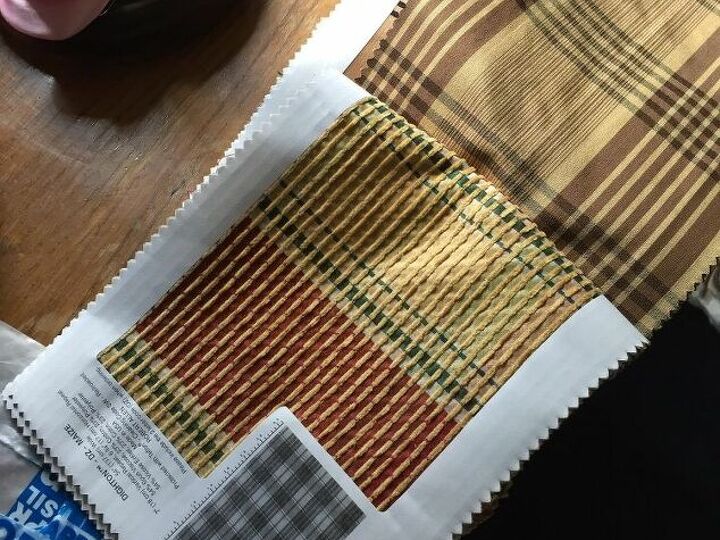 q how take away stick from fabrics i have some