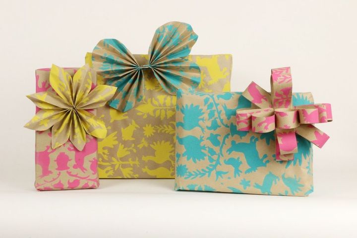 mira estas maravillosas ideas de regalos que puedes hacer t mismo, Papel de regalo DIY