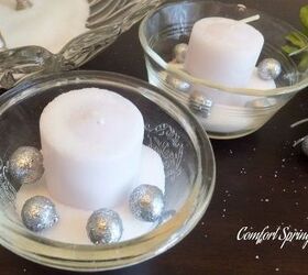 simple diy advent wreathless candle craft