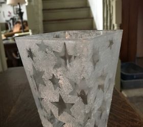 inexpensive free vase bottle or glass christmas decor