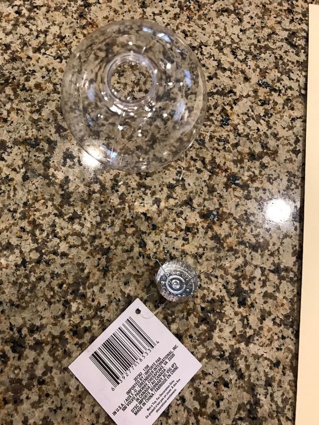 memorial floating christmas ornament