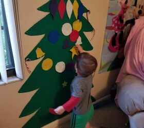 diy toddler felt christmas tree