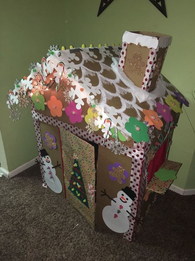 toddler tiny gingerbread house