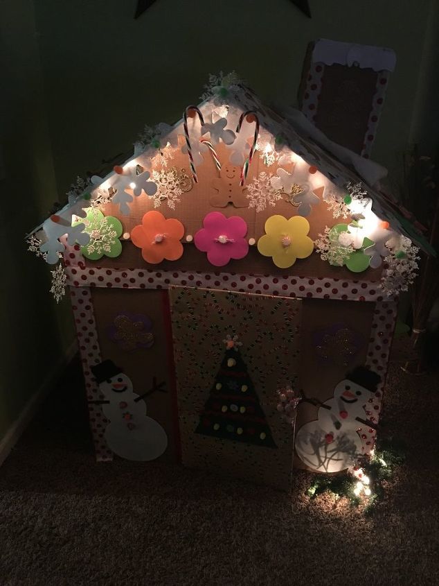 toddler tiny gingerbread house