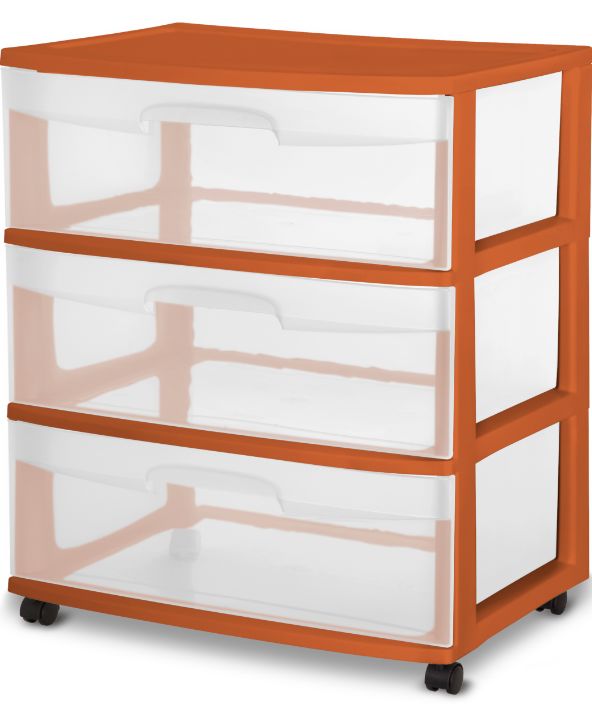 q idea s for repurposing clear drawers from storage cart dresser