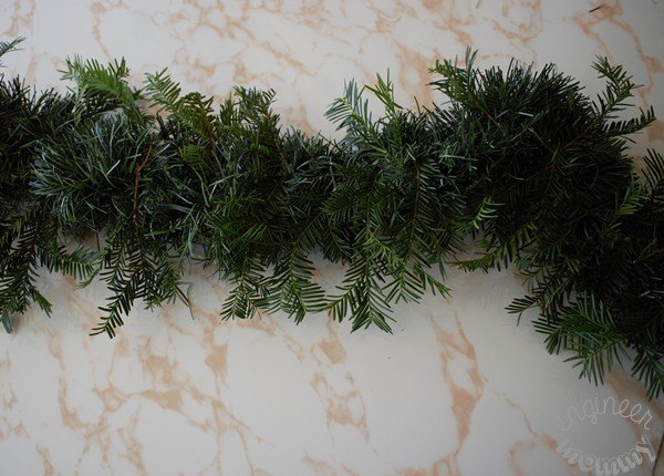 how to make cheap garland look expensive