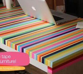 9 Easy Ways to Transform Your Furniture with Washi Tape