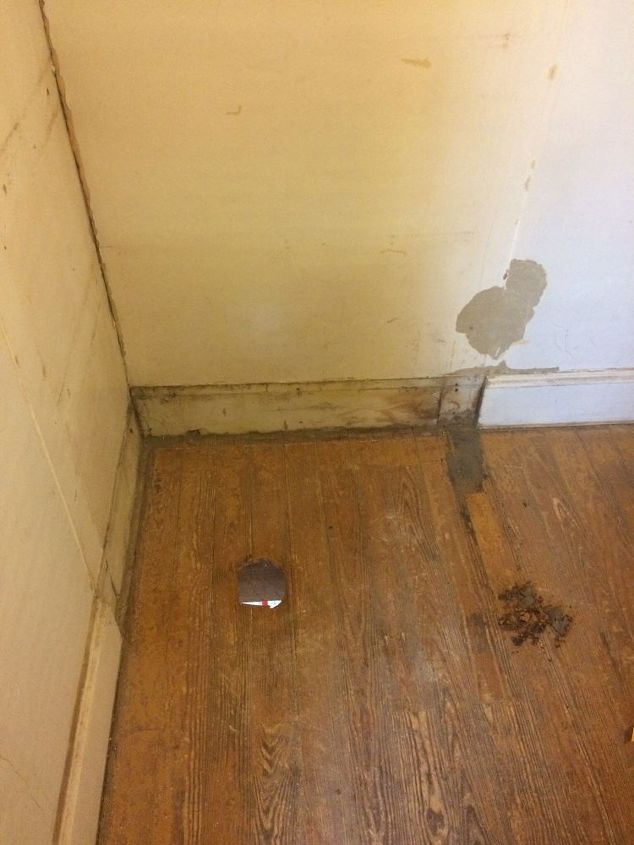 q i m trying to refinish my bathroom floor