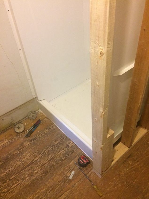 q i m trying to refinish my bathroom floor